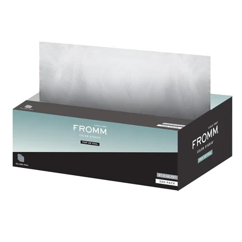 Vista 13 de Fromm Láminas emergentes en relieve con estampado de guepardo, papel de aluminio para resaltar el cabello, suministros de cosmetología, esenciales
