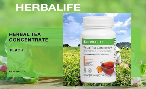 Vista 7 de Concentrado de té de hierbas de melocotón por HERBALIFE: sin gluten, certificado Kosher y sin sabores ni edulcorantes artificiales - 1.8 oz (51g)