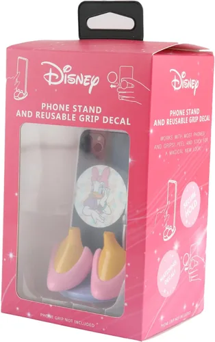 Vista 7 de Disney Mickey Mouse and Friends Feet Soporte para teléfono celular con calcomanía de regalo, soporte para teléfono celular para el hogar