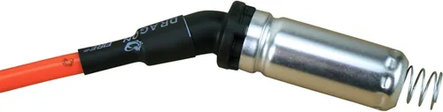 Vista 3 de DRAGON FIRE PERFORMANCE - Juego de cables de bujía naranja de ajuste directo de 0.335 in compatible con Buick Chevrolet GMC Cadillac Pontiac Hummer