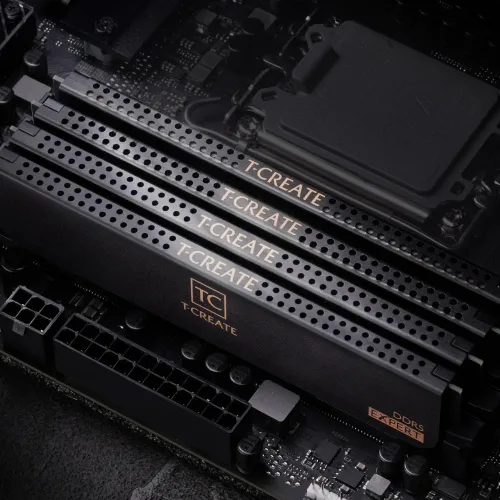 Vista 5 de TEAMGROUP T-Create Expert Overclocking 10L DDR5 32GB Kit (2 x 16GB) 5600MHz (PC5-44800) CL38-46-46-76 Intel XMP 3.0 y AMD Expo Módulo de memoria
