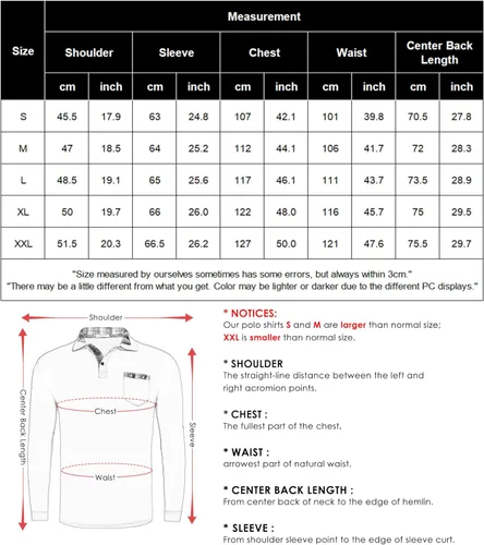 Vista 6 de Polera polo clásica Coofandy de hombre, con manga corta y cuello plisado