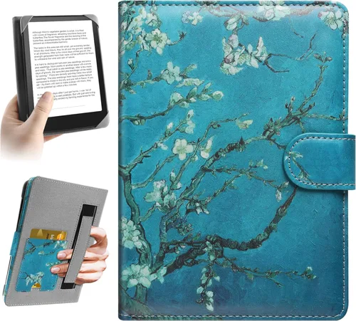Vista 11 de HoYiXi Funda universal para Kindle eReader de 7 pulgadas, compatible con Paperwhite/Pocketbook de 6.8 pulgadas y Tolino/Kobo Clara 2E/Kobo Clara HD