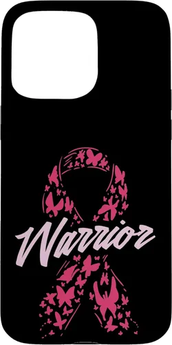 Vista 31 de Breast Cancer Awareness Pink Ribbon Warrior Gift Case for iPhone 17