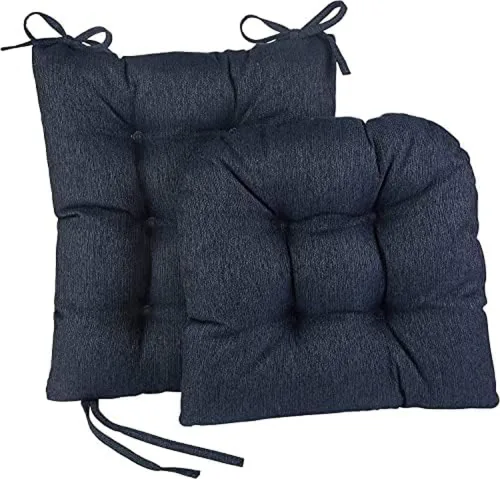 Vista 22 de Klear Vu Omega - Juego de cojines para silla mecedora antideslizante, ensamblado en EE. UU., acolchado grueso y diseño capitoné, incluye cojín