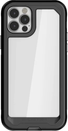 Vista 85 de Ghostek Atomic Slim - Funda protectora para iPhone 15 Pro Max, compatible con accesorios MagSafe, marco de metal de aluminio, funda de teléfono