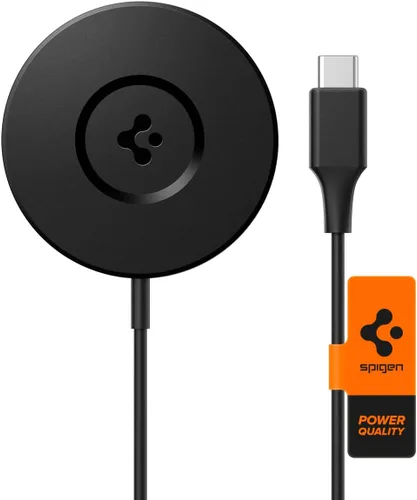 Spigen Cargador inalámbrico magnético MagSafe, ArcField (MagFit) compatible con iPhone 17, 16, 15, 14, 13 Pro Max Plus Mini 12 Pro Max, almohadilla