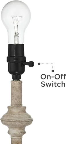 Vista 8 de 360 Lighting Carter - Juego de lámparas de pie tradicionales de 3 piezas de tela de metal beige crema cónica para sala de estar, dormitorio, casa