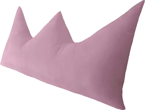 Vista 8 de Peachwell Almohada grande con corona para respaldo de posicionamiento, cojín de cabecera con funda extraíble para leer, relajarse usando la Gris