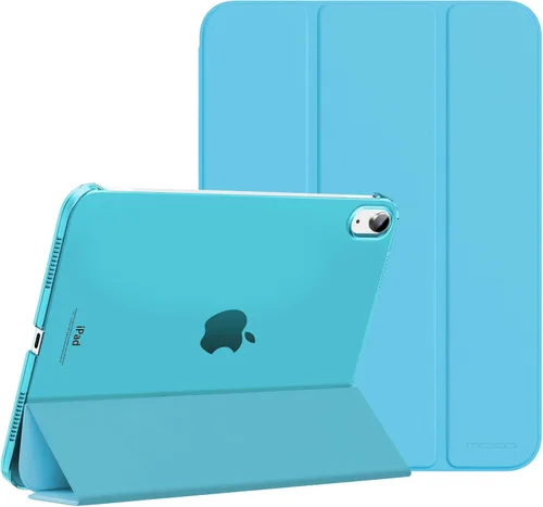 Vista 39 de MoKo Funda para iPad (A16) de 11ª generación de 11 pulgadas 2025, funda para iPad de 10ª generación de 10.9 pulgadas 2022, funda inteligente
