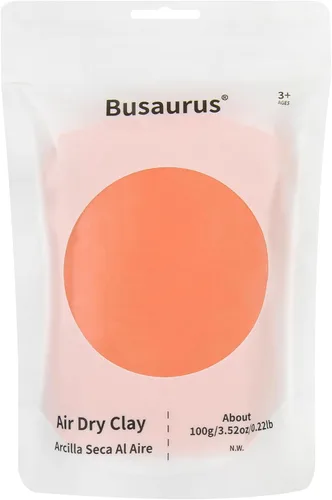 Vista 10 de Arcilla de espuma de secado al aire marrón claro de 3.53 oz, arcilla modelo mágico de bricolaje para niños, arcillas suaves coloridas