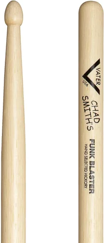 Vater CHADW Chad Smith's Funk Blaster - Baquetas con punta de madera de nogal