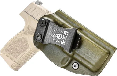 Vista 22 de CYA Supply Co. Base IWB Funda de transporte oculta propiedad de veteranos fabricada en Estados Unidos - Compatible