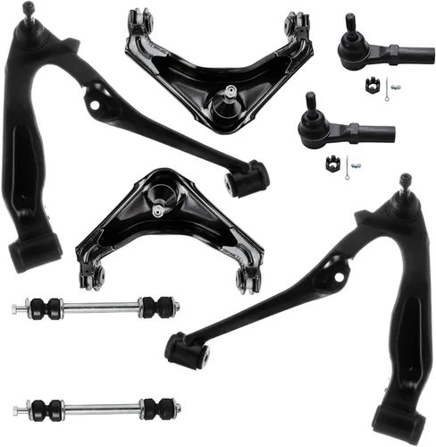 Vista 62 de Detroit Axle - Kit de brazos de control delanteros 2WD de 8 piezas para Ford F-150 Lincoln Mark LT 05-08, 4 brazos de control superior e inferior