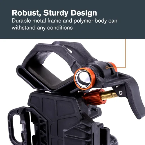 Vista 7 de Celestron – NexYZ DX – Adaptador universal para smartphone para telescopio, binoculares y miras de detección – Alineación de precisión de 3 ejes