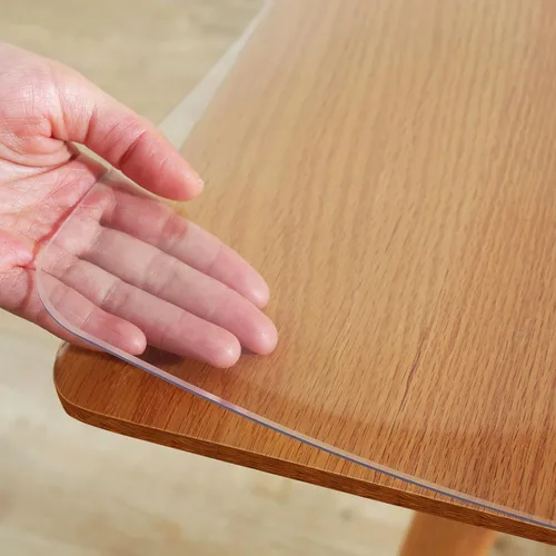 Warmstar Protector de Mesa Transparente - 2mm de Grosor, 12 x 36 Pulgadas, Mantel de Mesa, Alfombrilla de Escritorio para Mesa de Café, Comedor