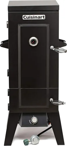 Vista 2 de Cuisinart Paquete de parrilla: ahumador de propano vertical, 36 pulgadas y cubierta vertical para ahumador de propano