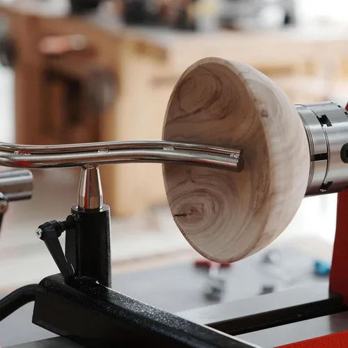 Vista 9 de Juego de 4 piezas de herramienta de deslizamiento de tallo de 1" para la transformación de cuencos en torno de madera