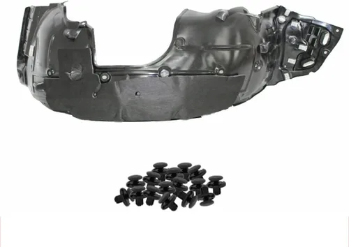 Parts N Go Forro de guardabarros con clips para Civic Sedan 2019-2021 delantero derecho lado del pasajero HO1249186 74101TBAA50
