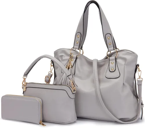 Purse and Wallet set for Women Large Hobo Bags Female Fashion Tote Shoulder Bags Crossbody Wallets Satchel Purse Set