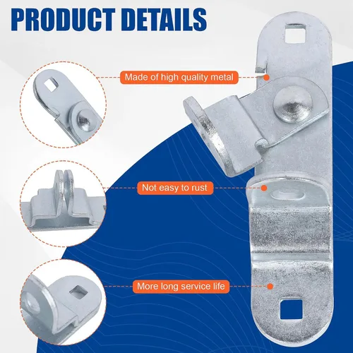 Vista 3 de Fuoequl Kit de pernos de cerrojo de remolque para cerrojo de acción de leva de remolque (cerrojo de puerta de remolque, 1 unidad)
