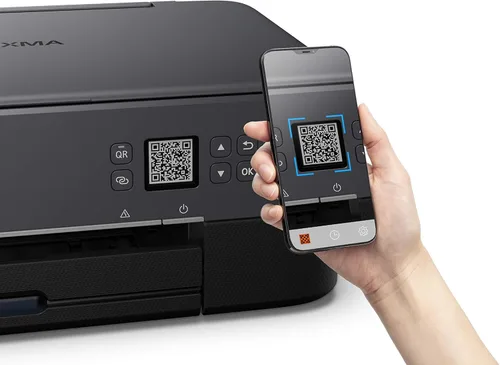 Vista 6 de Canon TS5320 Impresora inalámbrica todo en uno, escáner, copiadora con AirPrint, negro, lista para reposición de Amazon Dash