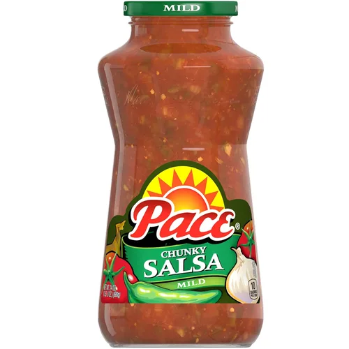 Vista 22 de Pace Salsa mediana gruesa con bajo contenido de sodio, tarro de 16 onzas