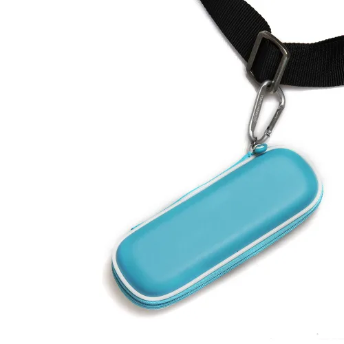 Vista 5 de Hermitshell Funda protectora de viaje de EVA dura que lleva azul se adapta a Schick Hydro Silk TrimStyle Hidratante Razor Mujeres Bikini Trimmer