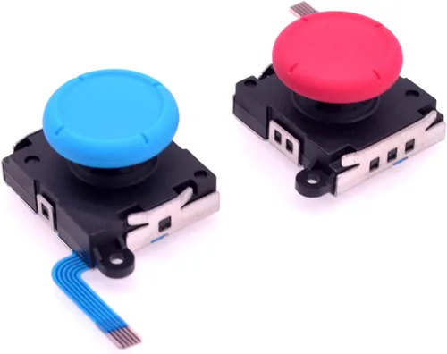 Vista 11 de Deal4GO (3ª generación) Joy-con Módulo de botón de joystick analógico para Nintendo Switch Controller Sticks Reemplazo (negro)