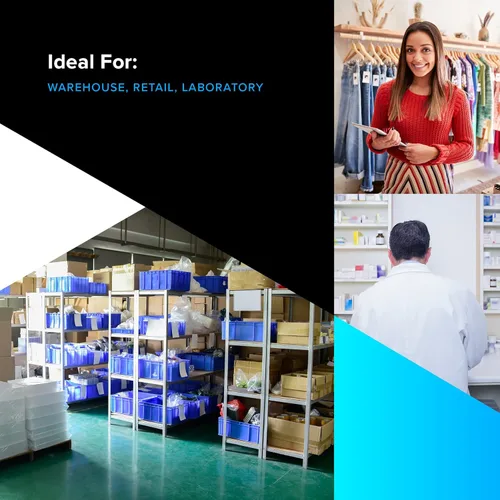 Vista 5 de ZEBRA Impresora de escritorio de transferencia térmica ZD621 203 ppp Ancho de impresión 4 pulgadas USB Serial Ethernet ZD6A042-301F00EZ