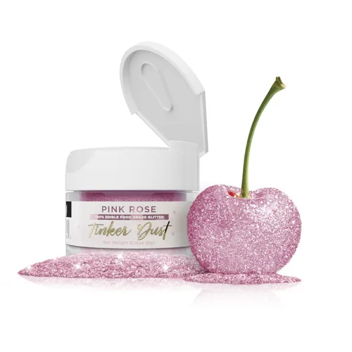 Vista 153 de Bakell - Brillantina 100% comestible, Tinker Dust®, 5 g, color negro, vegano, certificado Kosher, para pasteles, cupcakes, paletas, bebidas y postres