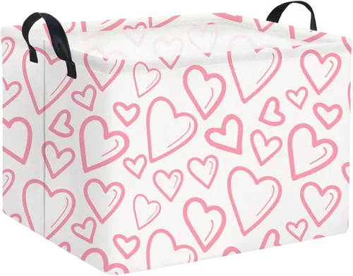 Vista 21 de Cesta de almacenamiento para niños y niñas, cesta de regalo, estante de libros vacío, rectangular, decoración de habitación de animales