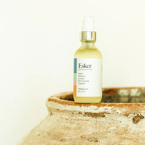 Vista 3 de ESKER - Aceite corporal reafirmante natural A base de plantas, libre de crueldad, belleza limpia (2 fl oz 2.0 fl oz)