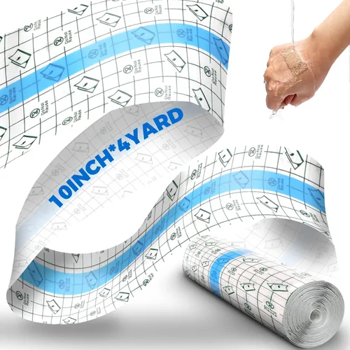 Vista 28 de BFONS Vendajes impermeables para cuidado posterior del tatuaje, 2 pulgadas x 16 yardas, cinta para cubrir tatuajes, suministros de tatuaje, vendaje