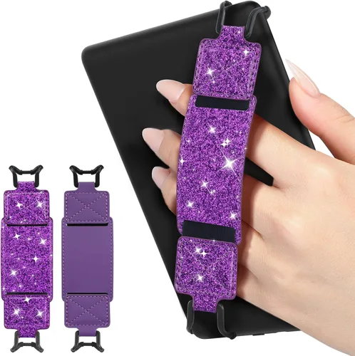 Vista 16 de MoKo Paquete de 2 correas de mano de seguridad para Kindle eReaders Fire de 6 a 8 pulgadas, Kindle/Kobo/Voyaga/Lenovo/Sony E-Book, correa de mano