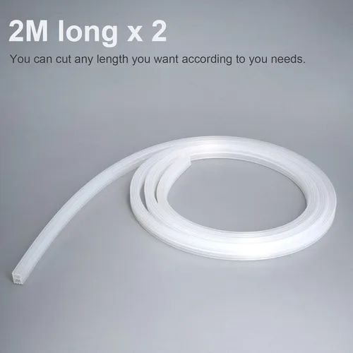 Vista 5 de Juntas de repuesto para recipientes de vidrio para preparación de comidas, anillo de sellado universal para tapa de recipientes de almacenamiento