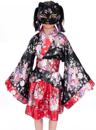 Vista 3 de Kitsune Inu Boku - Lindo gato japonés para cosplay, media máscara, Navidad