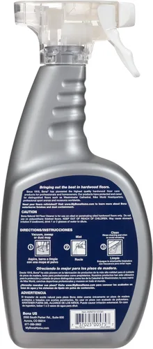 Vista 3 de Bona Professional Series - Spray limpiador de suelos de madera natural, 32 onzas líquidas