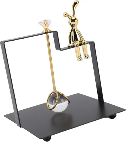 Vista 8 de Focket Napkin Holder, Thick Iron Decor Napkin Dispenser with Square Base for Kitchen Bar Restaurant Bathroom Table (Black)