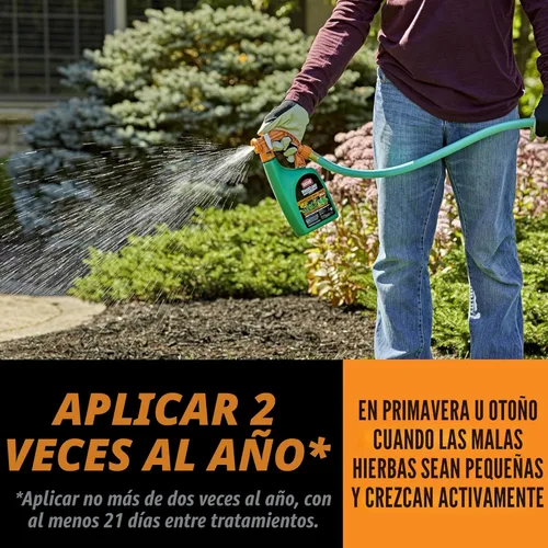 Vista 5 de Ortho WeedClear - Herbicida para el césped listo para rociar, elimina la patas de gallina, dientes de león y tréboles, 32 onzas