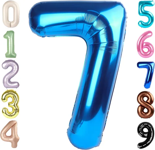 Vista 115 de Globos del números 0 de 40 pulgadas para formar los números 10, 20, 30, 40, 50, 60, 70, 80, 90, 100, para decoración de cumpleaños, bodas, eventos