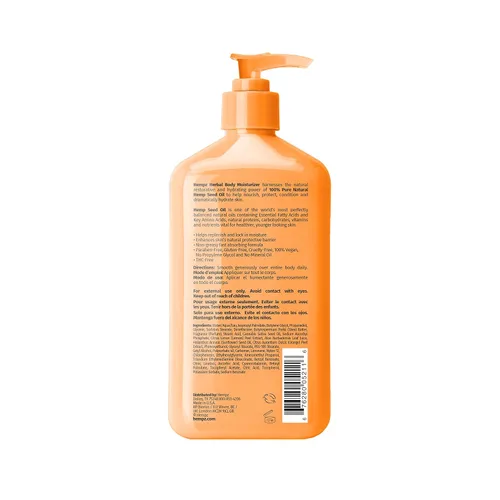 Vista 2 de Hempz Loción corporal - Crema hidratante diaria de edición limitada Citrus Blossom con vitamina C, manteca de karité, aloe, extracto de naranja