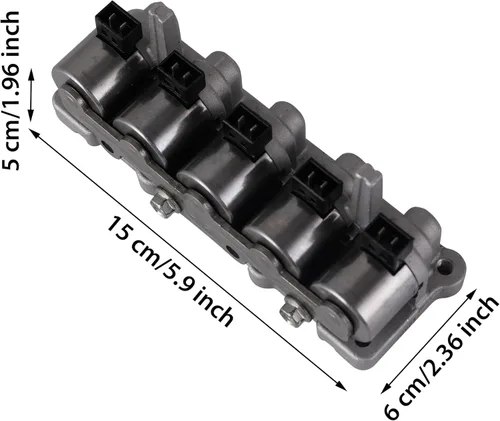 Vista 2 de YYCKE 46313-23000 asamblea de la válvula electromagnética compatible con Hyundai K i un KM A4CF1 A4CF2
