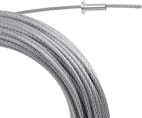 Vista 6 de BLIKA 20 pares de tornillos de retardo de rosca izquierda y derecha y 65 fundas protectoras de acero inoxidable para barandillas de cable de 3/16