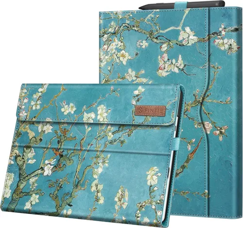 Vista 19 de Fintie Funda para Microsoft Surface Pro 11/10/9 de 13 pulgadas - Cubierta tipo cartera de negocio con múltiples ángulos de visualización
