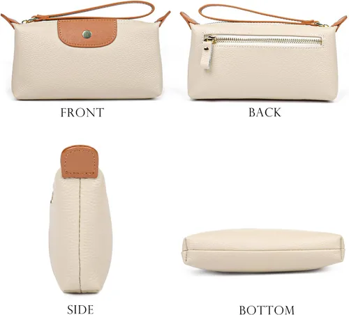 Vista 4 de imeetu Bolso de mano para mujer con correa para muñeca