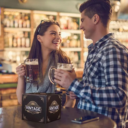 Vista 8 de Regalo de cumpleaños 21 para él, regalos de 21 años para hombres, juego de vasos de whisky - Decoraciones de cumpleaños 21 para cumpleaños