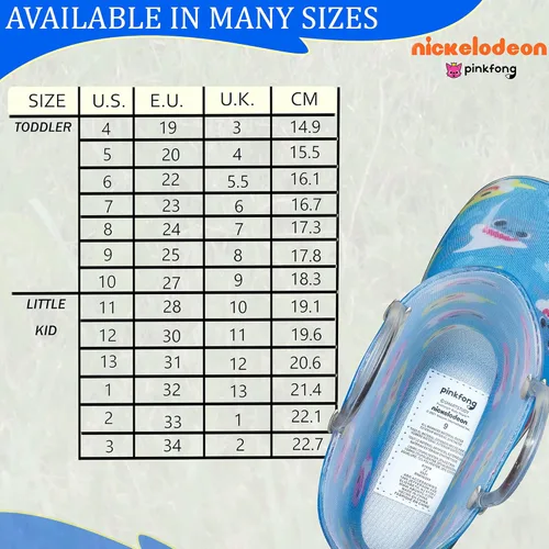 Vista 7 de Nickelodeon Baby Shark - Botas de lluvia impermeables de PVC con asas fáciles de poner