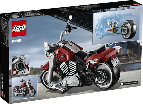 Vista 5 de LEGO Creator Expert Harley-Davidson Fat Boy 10269 Building Kit (1,023 Pieces)