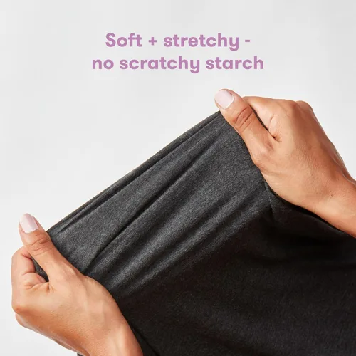 Vista 5 de Bata de parto y lactancia Fácil de poner, sin etiquetas, acceso piel a piel y cobertura completa en la espalda